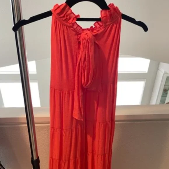 coral Maxi dress - Picture 3 of 3